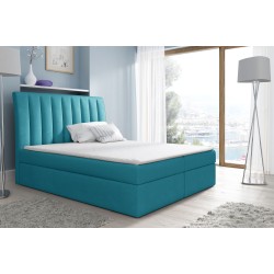 Luxuriöses und komfortables Kontinentalbett Rene mit Bettkasten