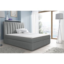 Luxuriöses und komfortables Kontinentalbett Rene mit Bettkasten