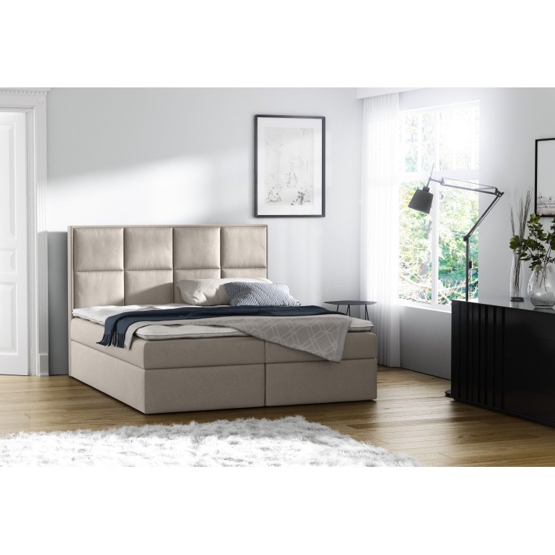 Cama continental Only con contenedor para ropa de cama nan, Casablanca 2314: confort y funcionalidad en uno.