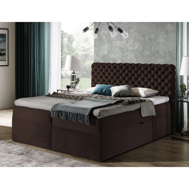 Luxury Chesterfield Continental Bed with Memory - nan, Riviera 97 16 | Premium Style Bedroom Luxury Chesterfield Continental Bed with Memory - nan, Riviera 97 16 | Premium Style Bedroom