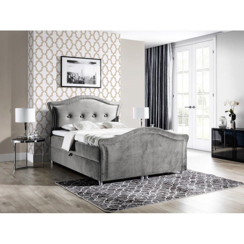 Continental bed Eden with a storage container for bedding, Riviera 91 | Elegant and comfortable bed for the bedroom Continental bed Eden with a storage container for bedding, Riviera 91 | Elegant and comfortable bed for the bedroom