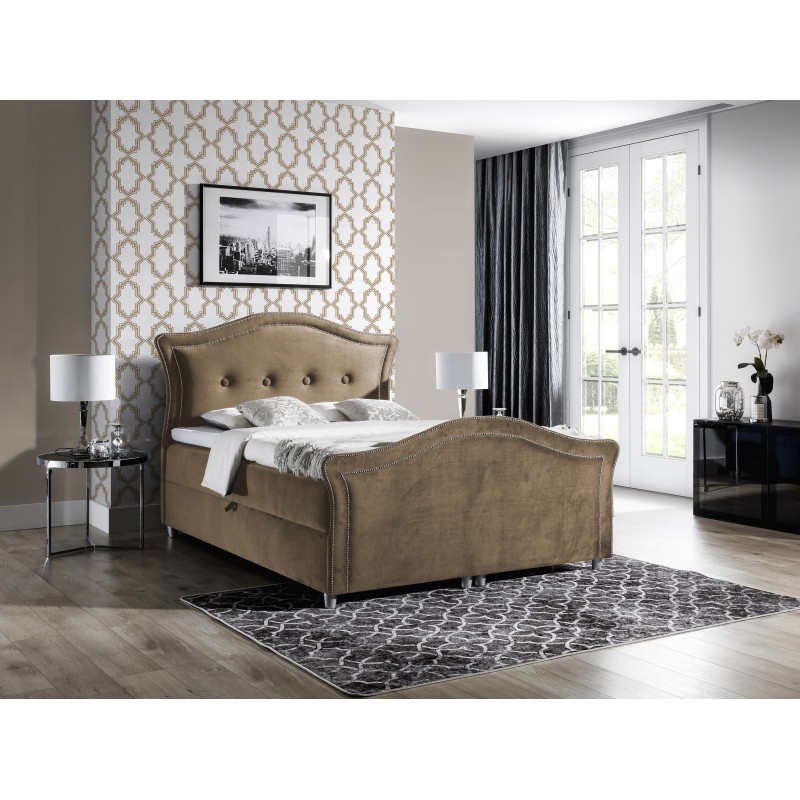 Continental bed Eden with a storage container for bedding, Riviera 91 | Elegant and comfortable bed for the bedroom Continental bed Eden with a storage container for bedding, Riviera 91 | Elegant and comfortable bed for the bedroom