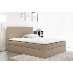 Continental Bed Rubin with Bedding Storage in Fabric nan, Olimp 18 | Comfort and Practicality in Your Bedroom