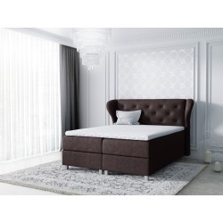 Kontinentales Bett Korona mit Bettkasten | Außergewöhnlicher Komfort und Eleganz in Ihrem Schlafzimmer