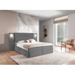 Cama Continental de Lujo Noxar con Iluminación Sensorial