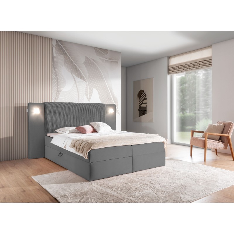 Luxury Noxar Continental Bed with Sensory Lighting Luxury Noxar Continental Bed with Sensory Lighting