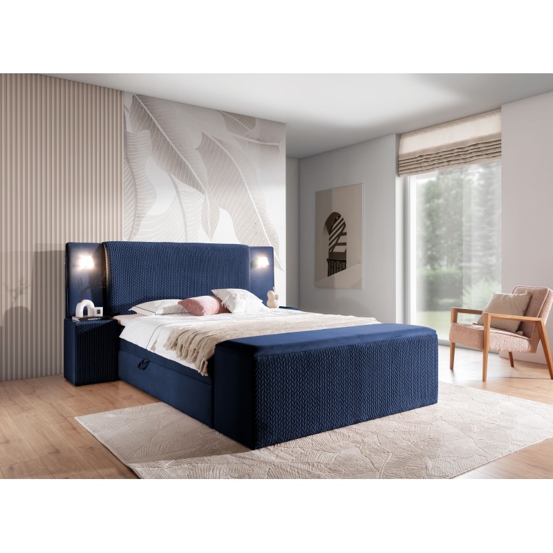 Luxury Noxar Continental Bed with Sensory Lighting Luxury Noxar Continental Bed with Sensory Lighting