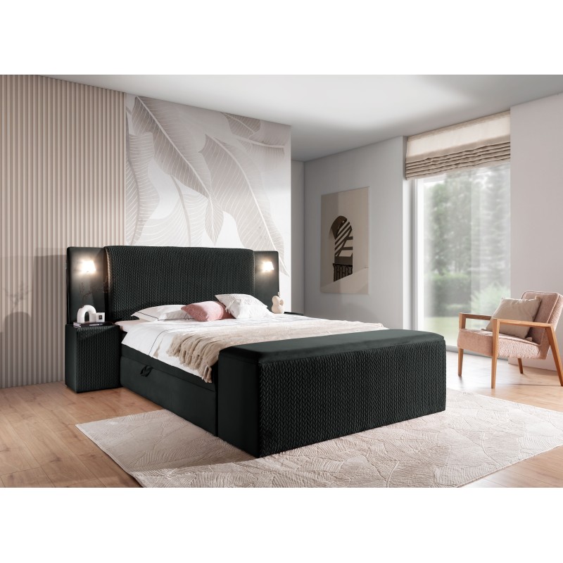 Luxury Noxar Continental Bed with Sensory Lighting Luxury Noxar Continental Bed with Sensory Lighting