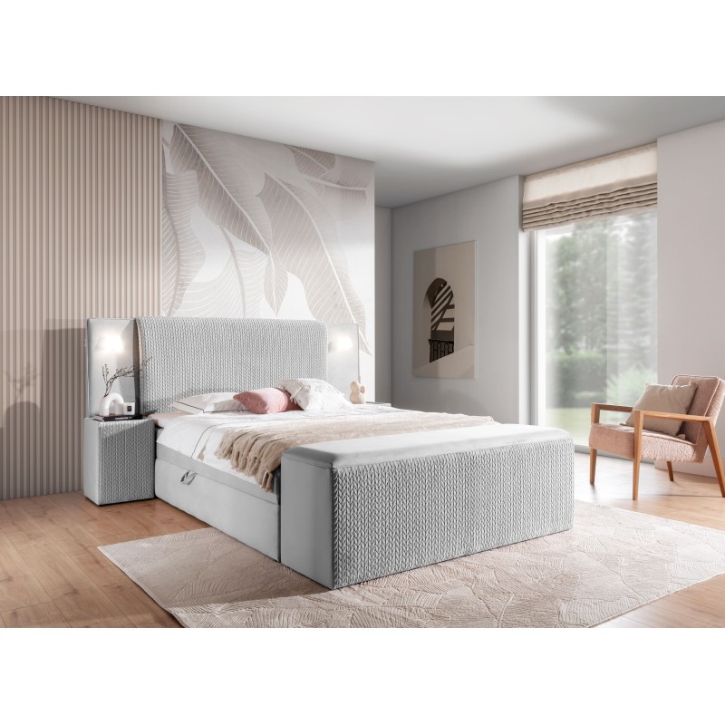 Luxury Noxar Continental Bed with Sensory Lighting Luxury Noxar Continental Bed with Sensory Lighting