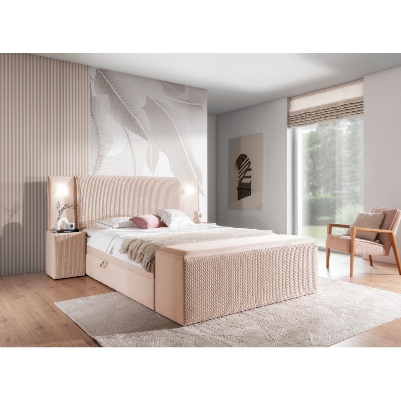 Luxury Noxar Continental Bed with Sensory Lighting Luxury Noxar Continental Bed with Sensory Lighting