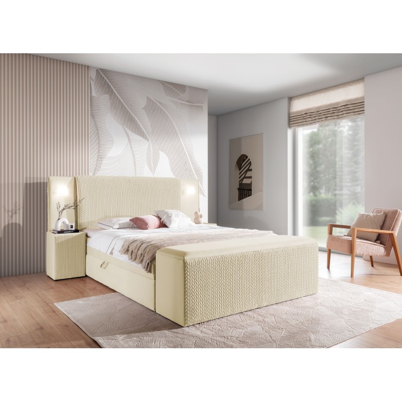 Luxury Noxar Continental Bed with Sensory Lighting Luxury Noxar Continental Bed with Sensory Lighting