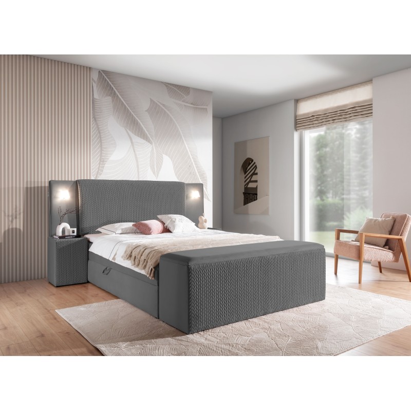 Luxury Noxar Continental Bed with Sensory Lighting Luxury Noxar Continental Bed with Sensory Lighting