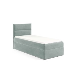 **Meta Title:** Kivo I Youth Bed with Bedding Storage - Fabric **Meta Title:** Kivo I Youth Bed with Bedding Storage - Fabric