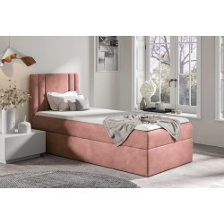 Lineo Mini-Bett mit Stauraum in Nan-Stoff - Komfort und Funktionalität in einem!