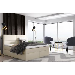 Kontinentalbett Voltar mit Bettkasten Stoff Soft 33