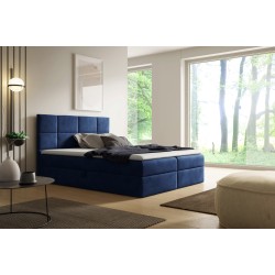 Kontinentalbett Feron mit Bettkasten Stoff Fresh 11