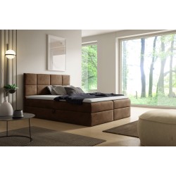 Kontinentales Bett Feron mit Bettkasten Stoff Fresh 06