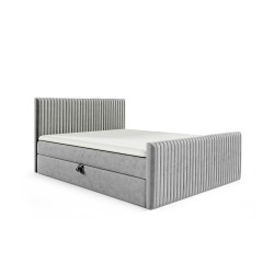 Elven continental bed with a bedding container, Fresh 4 fabric Elven continental bed with a bedding container, Fresh 4 fabric
