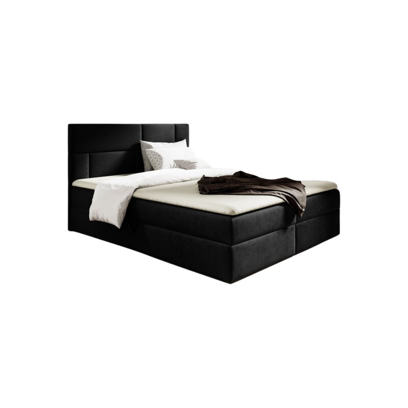 Killian continental bed with bedding storage, fabric Fresh 17 Killian continental bed with bedding storage, fabric Fresh 17