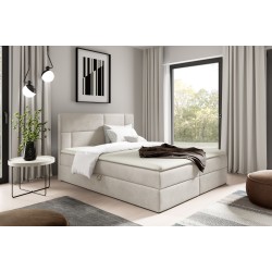Kontinentalbett Killian mit Bettkasten Stoff Fresh 01