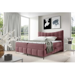Continental bed Orivo with a bedding container fabric Aragon 63