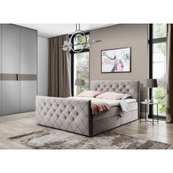 Kontinentalbett Nomero mit Bettkasten Stoff Riviera 16