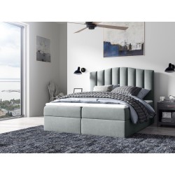 Kontinentalbett Aravio mit Bettkasten Stoff Casablanca 2314.