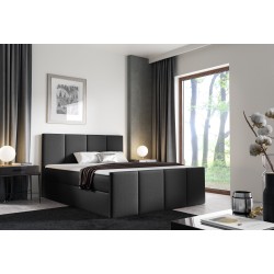 Cama continental Ulvaro con contenedor para ropa de cama tela Inari 100