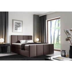 Kontinentalbett Ulvaro mit Bettkasten Stoff Inari 27