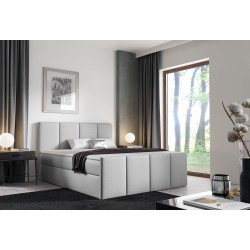 Kontinentalbett Ulvaro mit Bettkasten Stoff Fancy 83
