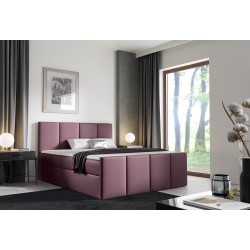 Kontinentalbett Ulvaro mit Bettkasten Stoff Fancy 63