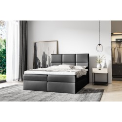 Kontinentalbett Nuvon mit Bettkasten Stoff Soft 11