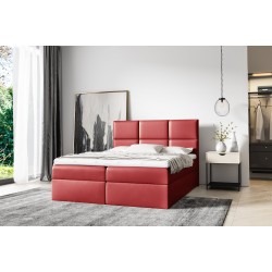 Kontinentalbett Nuvon mit Bettkasten Stoff Soft 10