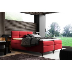 Kontinentalbett Santos mit Bettkasten Stoff Soft 10
