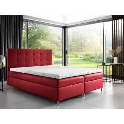 Kontinentalbett Tivaro mit Bettkasten Stoff Soft 10
