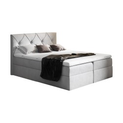 Virox continental bed with bedding storage, fabric Matt velvet 83 Virox continental bed with bedding storage, fabric Matt velvet 83