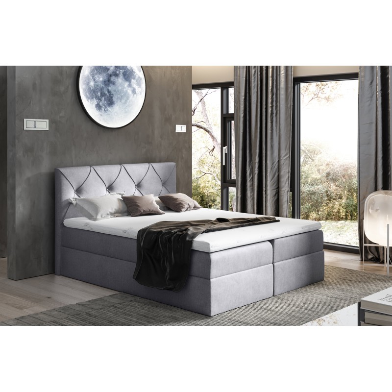 Kontinentalbett Virox mit Bettkasten Stoff Fancy 90 Kontinentalbett Virox mit Bettkasten Stoff Fancy 90