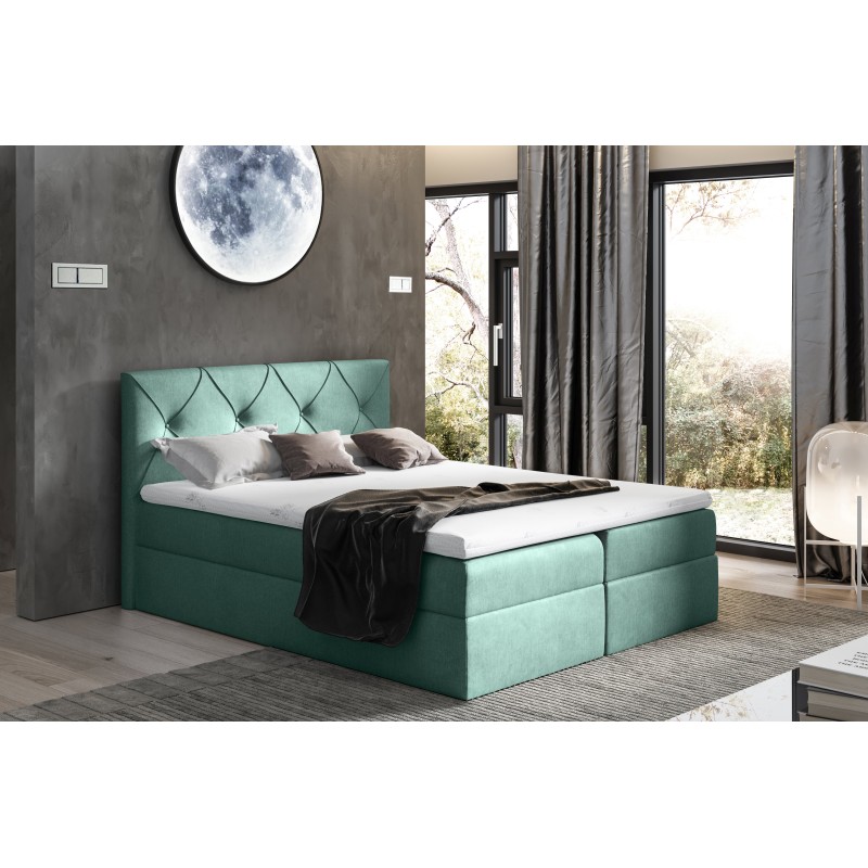 Kontinentalbett Virox mit Bettkasten Stoff Fancy 36 Kontinentalbett Virox mit Bettkasten Stoff Fancy 36