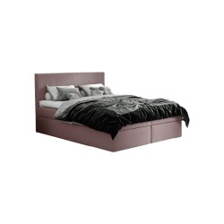 Cama continental Nolivo con contenedor para ropa de cama, tela Riviera 62 Cama continental Nolivo con contenedor para ropa de cama, tela Riviera 62