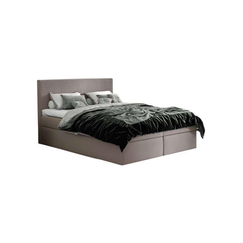 Cama continental Nolivo con contenedor para ropa de cama tejido Riviera 16 Cama continental Nolivo con contenedor para ropa de cama tejido Riviera 16