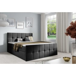 Kontinentalbett Aurevo mit Bettkasten Stoff Inari 100 Kontinentalbett Aurevo mit Bettkasten Stoff Inari 100