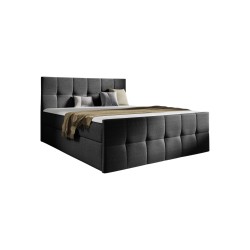 Cama continental Aurevo con contenedor para ropa de cama tela Inari 100 Cama continental Aurevo con contenedor para ropa de cama tela Inari 100
