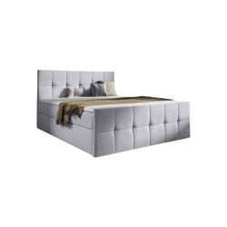 Cama continental Aurevo con contenedor para ropa de cama tela Inari 91 Cama continental Aurevo con contenedor para ropa de cama tela Inari 91