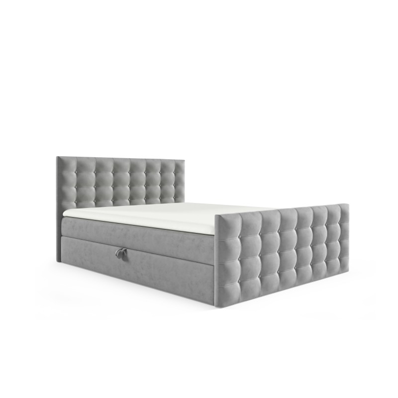 Cama continental Evano Acolchados decorativos y compartimento para ropa de cama tela Fresh 32 Cama continental Evano Acolchados decorativos y compartimento para ropa de cama tela Fresh 32