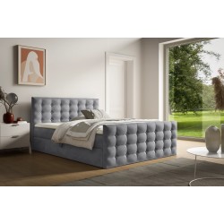 Cama continental Evano Acolchados decorativos y compartimento para ropa de cama tela Fresh 32