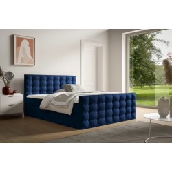 Cama continental Evano Acolchado decorativo y contenedor para ropa de cama, tela Fresh 11