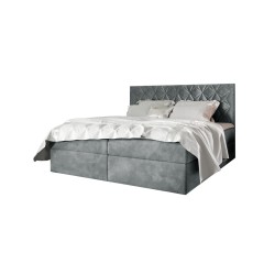 Cama continental Zendo VII con contenedor para ropa de cama, tela Fresh 32. Cama continental Zendo VII con contenedor para ropa de cama, tela Fresh 32.