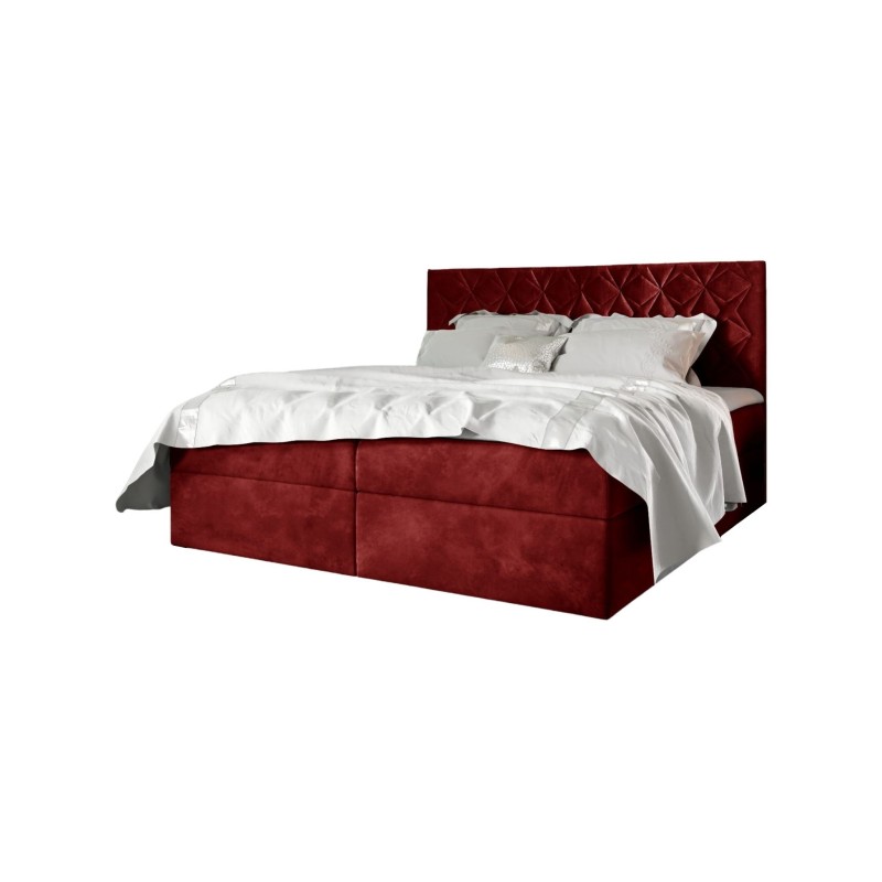 Cama continental Zendo VII con contenedor para ropa de cama tela Fresh 8 Cama continental Zendo VII con contenedor para ropa de cama tela Fresh 8