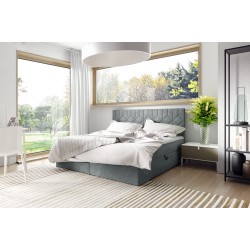 Kontinentalbett Zendo V mit Bettkasten Stoff Fresh 32 Kontinentalbett Zendo V mit Bettkasten Stoff Fresh 32