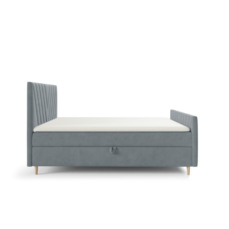 Continental bed Karo Plus with bedding storage, fabric Fresh 32 Continental bed Karo Plus with bedding storage, fabric Fresh 32